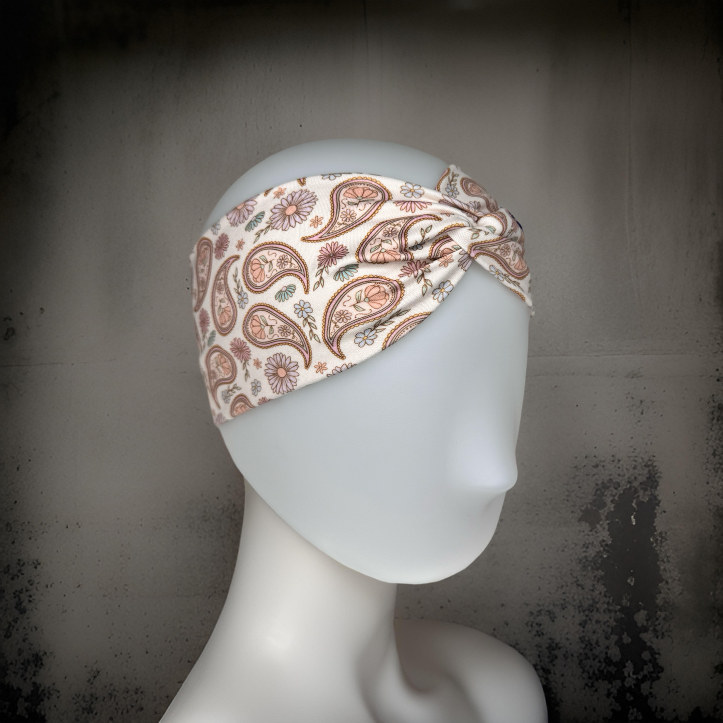 Paisley Peach Apricot