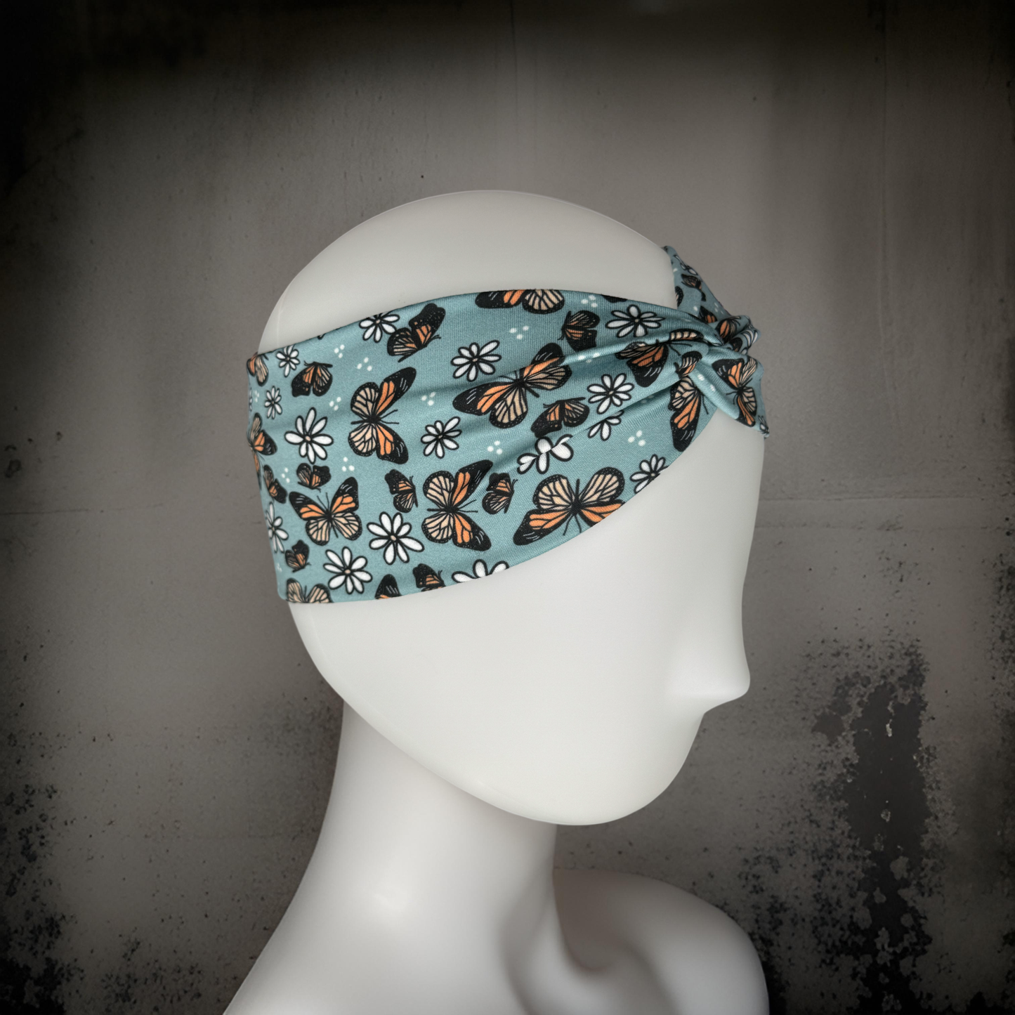 Radiant Butterfly Blossoms (Teal)