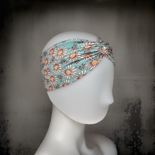 English Daisies (Turquoise)